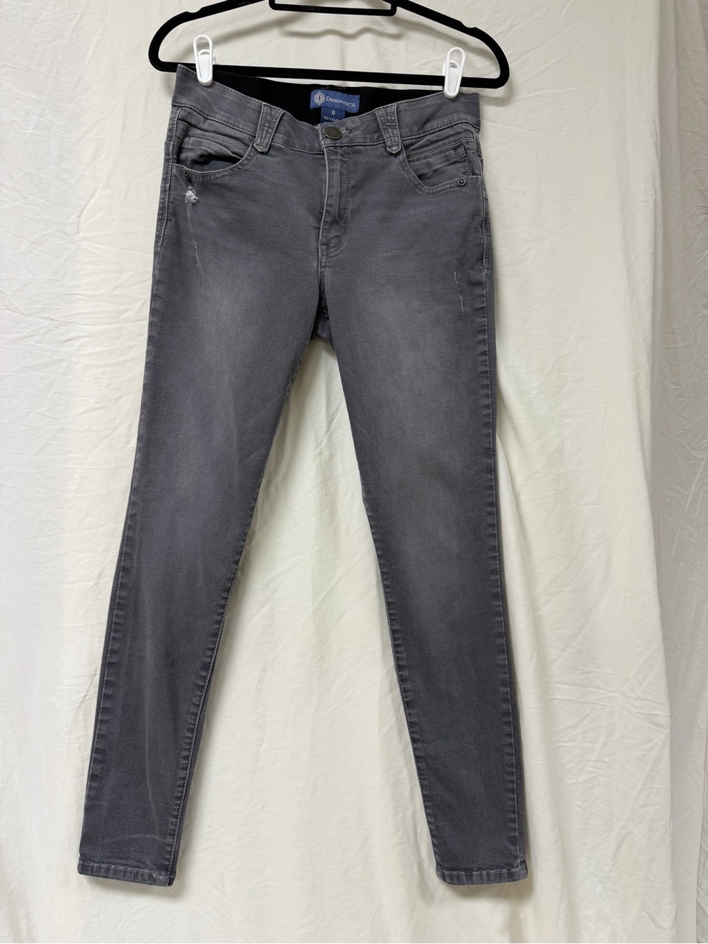 Democracy “Ab” Technology Women’s Stretch Jeans Grey Size 8